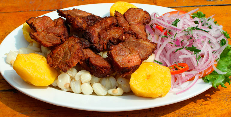 Chicharrón de chancho