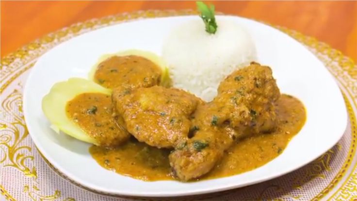 Pollo al maní